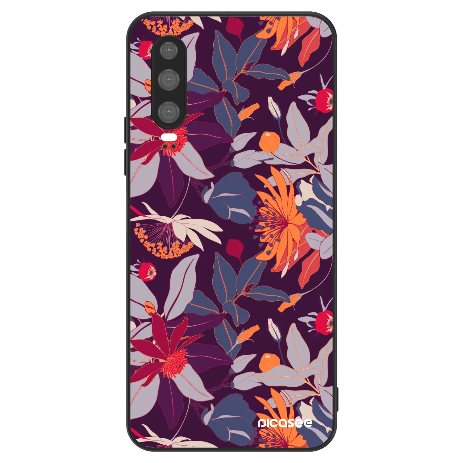 Picasee ULTIMATE CASE Huawei P30 - készülékre - Purple Leaf