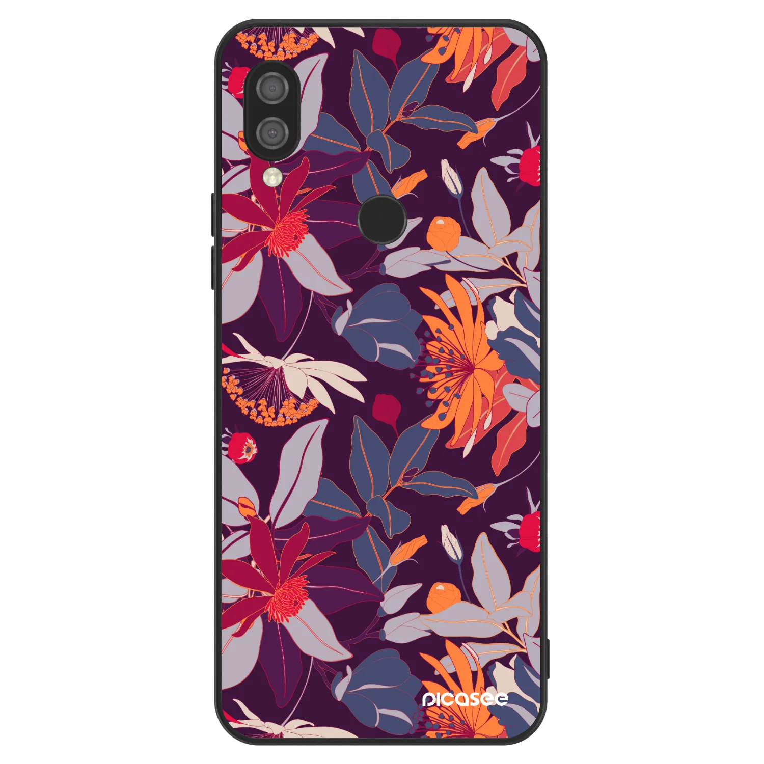 Picasee ULTIMATE CASE Xiaomi Redmi 7 - készülékre - Purple Leaf