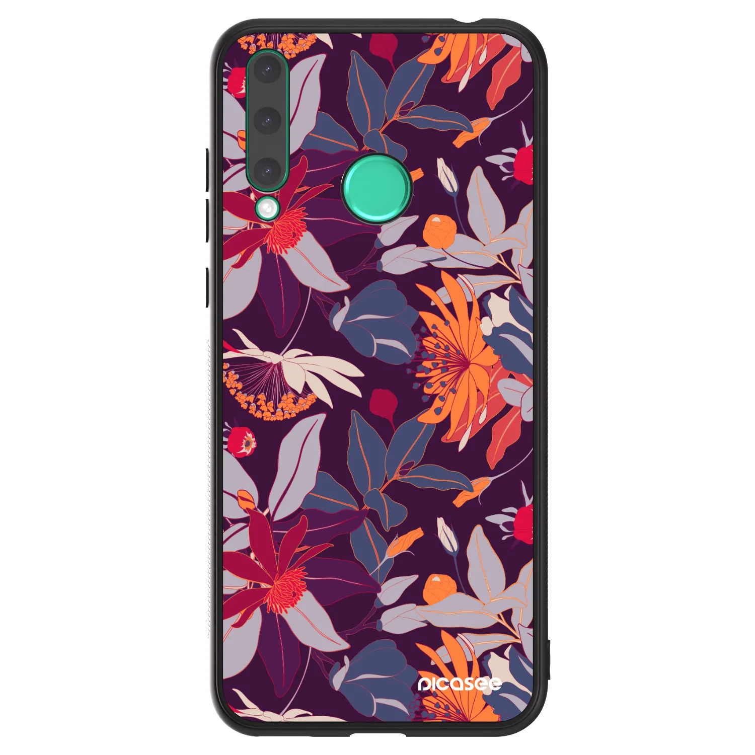Picasee ULTIMATE CASE Honor 20 Lite - készülékre - Purple Leaf
