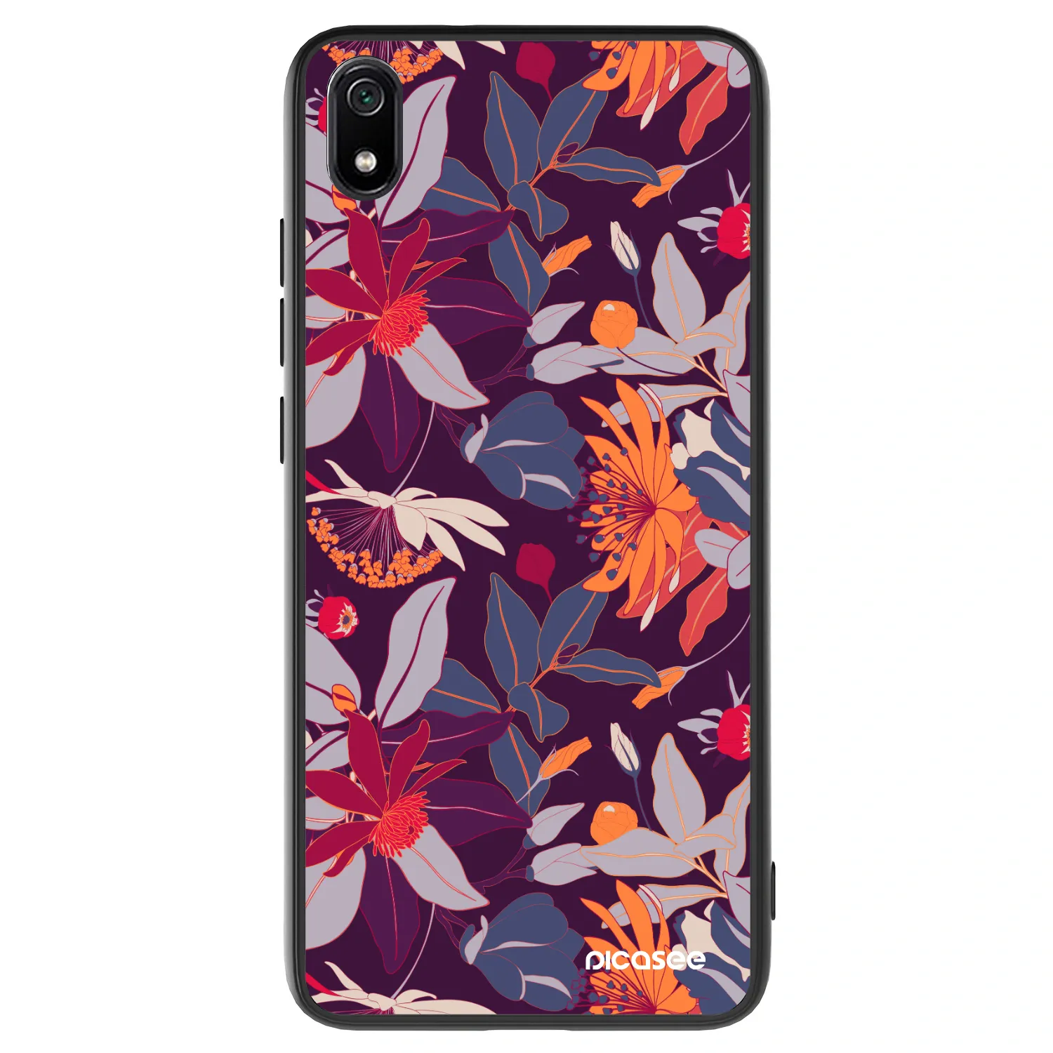 Picasee ULTIMATE CASE Xiaomi Redmi 7A - készülékre - Purple Leaf