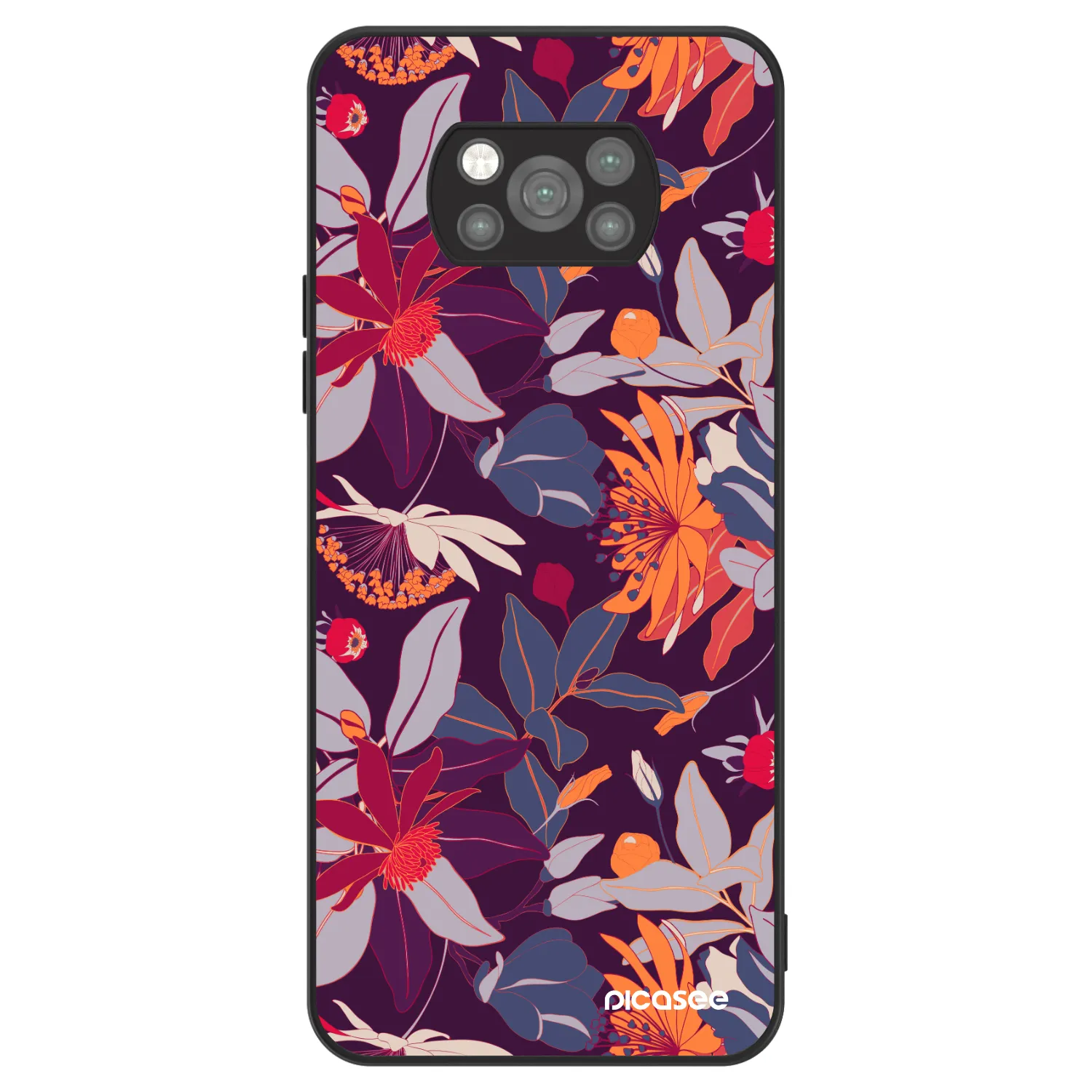 Picasee ULTIMATE CASE Xiaomi Poco X3 Pro - készülékre - Purple Leaf
