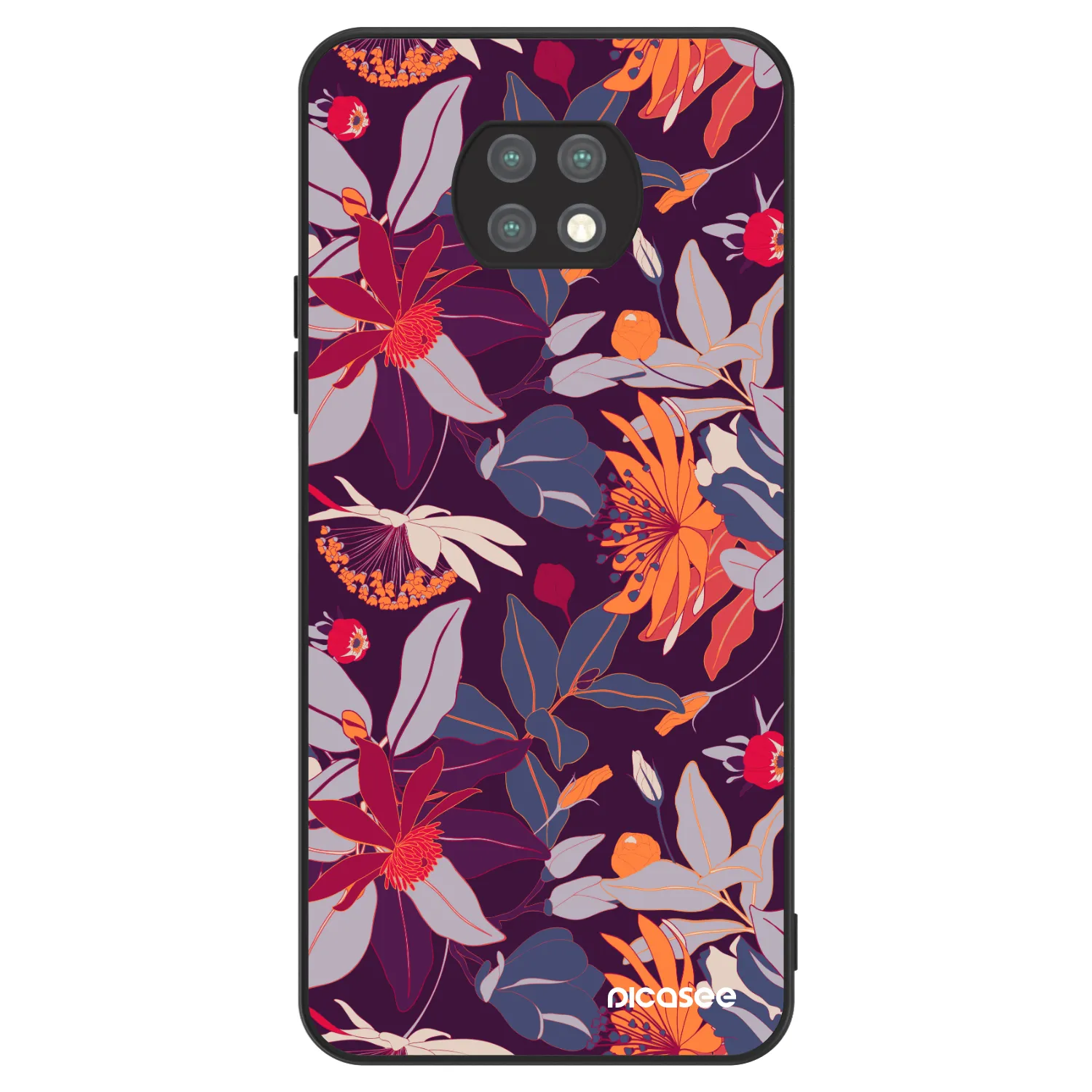 Picasee ULTIMATE CASE Xiaomi Redmi Note 9T - készülékre - Purple Leaf