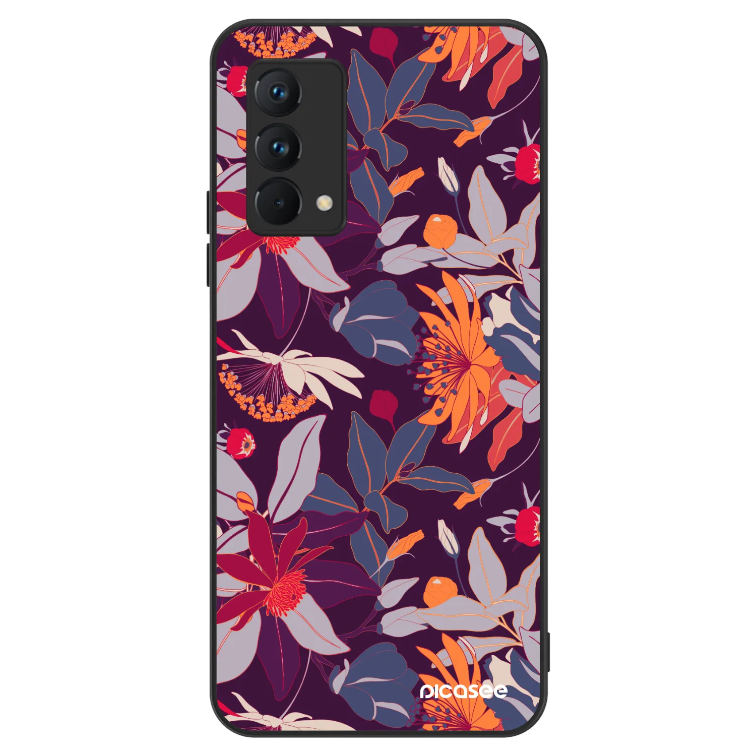 Picasee ULTIMATE CASE Realme GT Master Edition 5G - készülékre - Purple Leaf