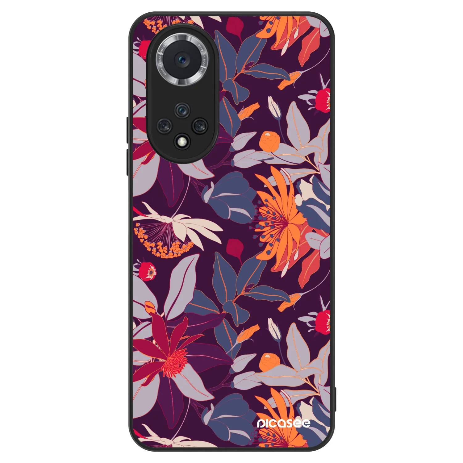 Picasee ULTIMATE CASE Huawei Nova 9 SE - készülékre - Purple Leaf
