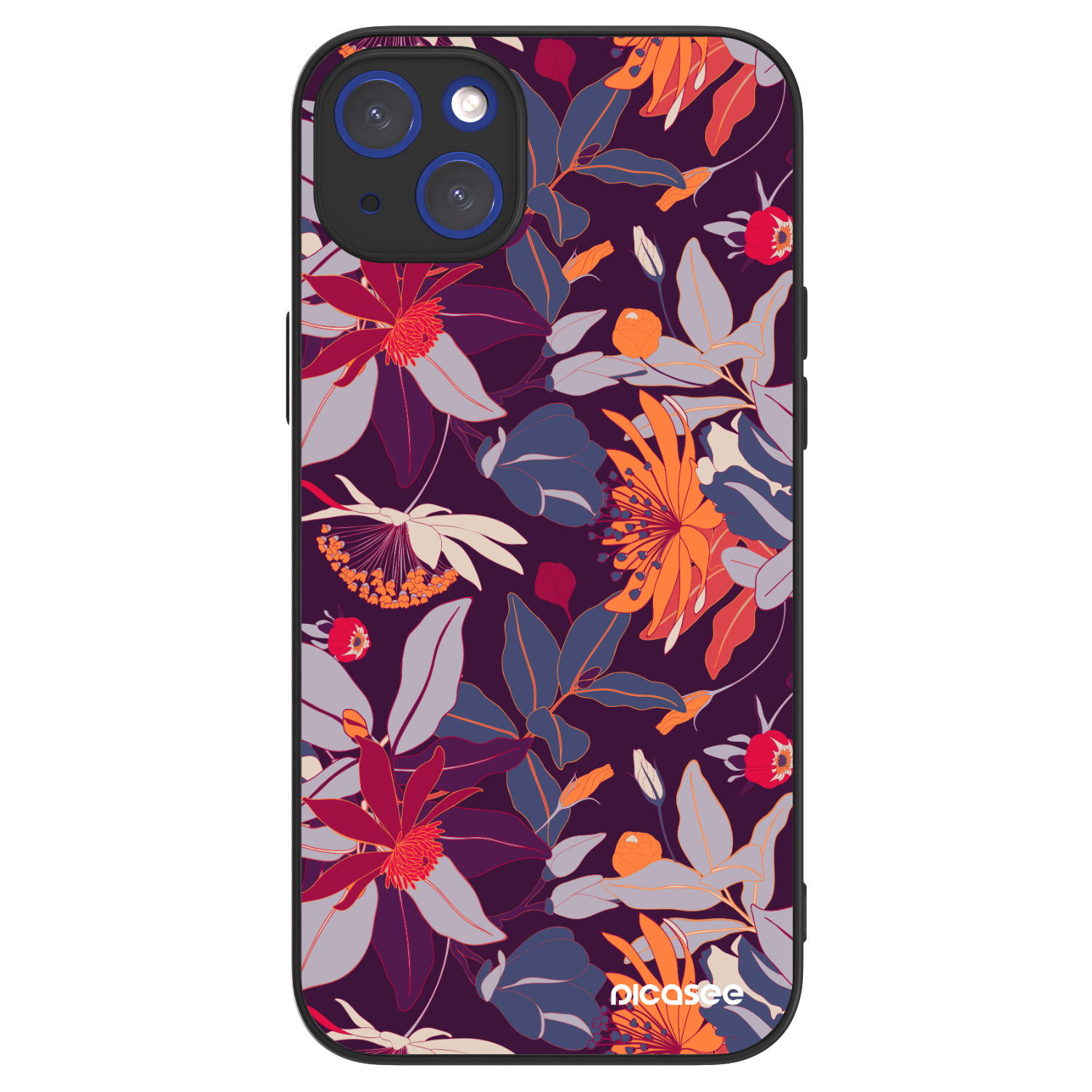 Picasee ULTIMATE CASE Apple iPhone 14 Plus - készülékre - Purple Leaf