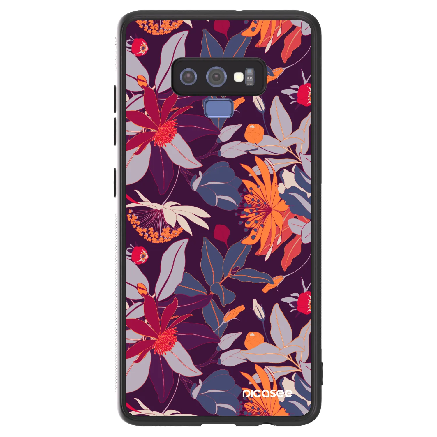 Picasee ULTIMATE CASE Samsung Galaxy Note 9 N960F - készülékre - Purple Leaf