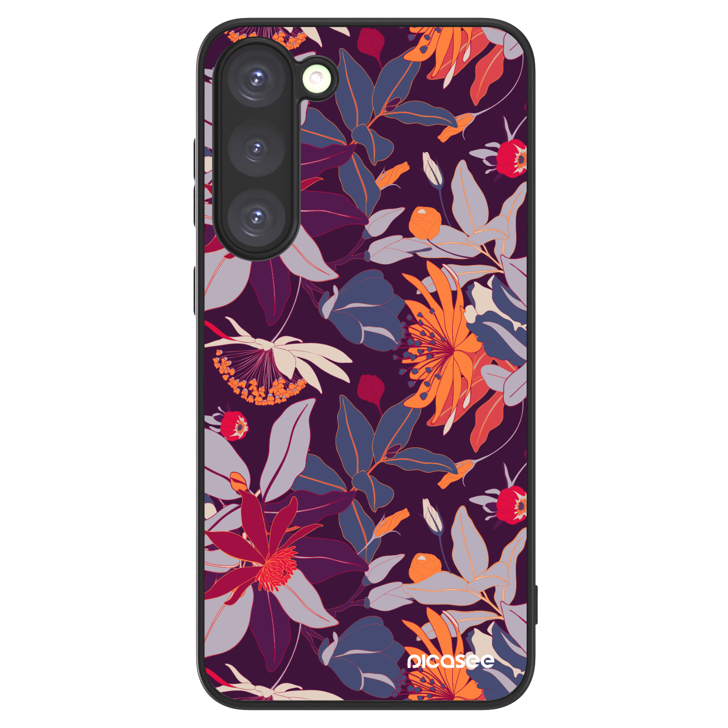 Picasee ULTIMATE CASE Samsung Galaxy S23+ 5G - készülékre - Purple Leaf