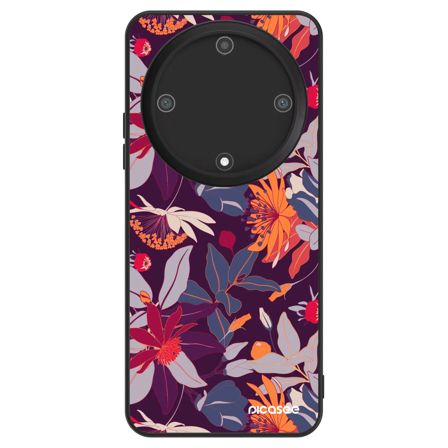 Picasee ULTIMATE CASE Honor Magic5 Lite 5G - készülékre - Purple Leaf