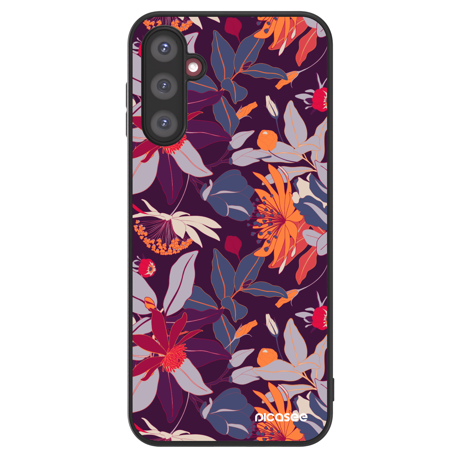 Picasee ULTIMATE CASE Samsung Galaxy A14 5G A146P - készülékre - Purple Leaf