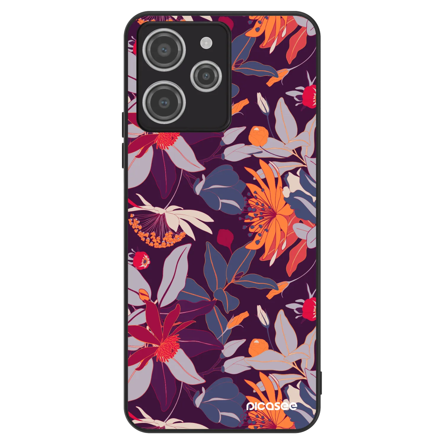 Picasee ULTIMATE CASE Xiaomi Redmi 12 4G - készülékre - Purple Leaf
