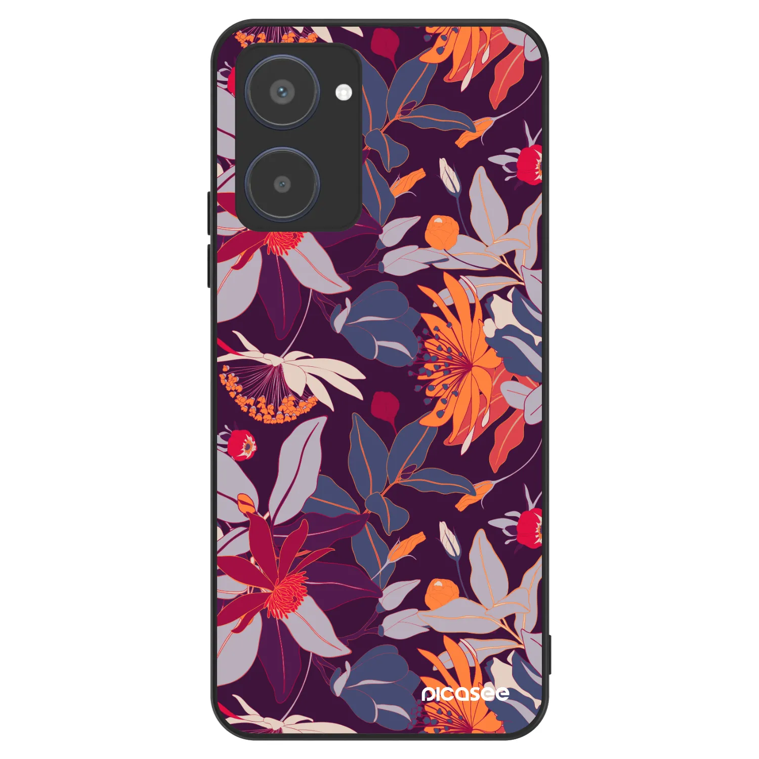 Picasee ULTIMATE CASE Realme 10 4G - készülékre - Purple Leaf