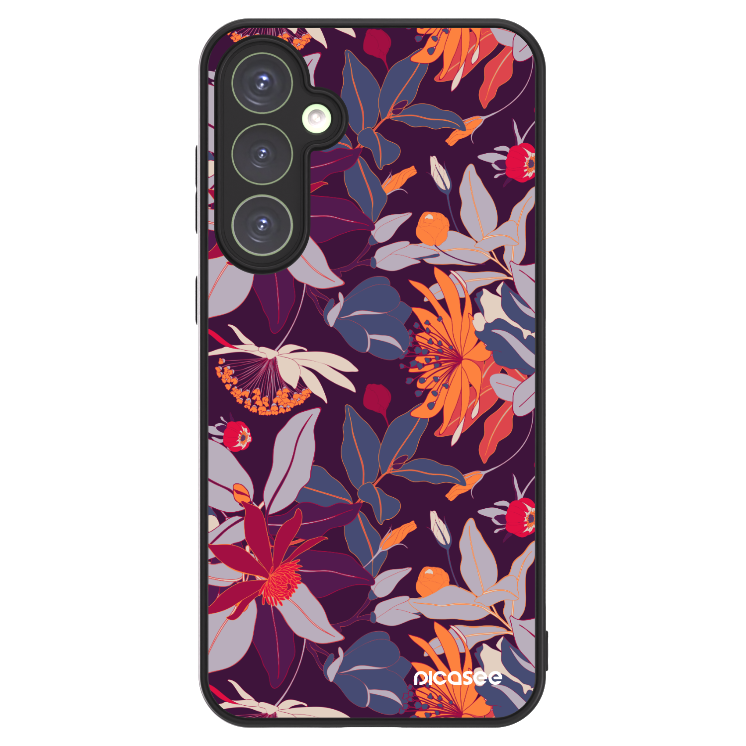 Picasee ULTIMATE CASE PowerShare Samsung Galaxy S23 FE S711B - készülékre - Purple Leaf