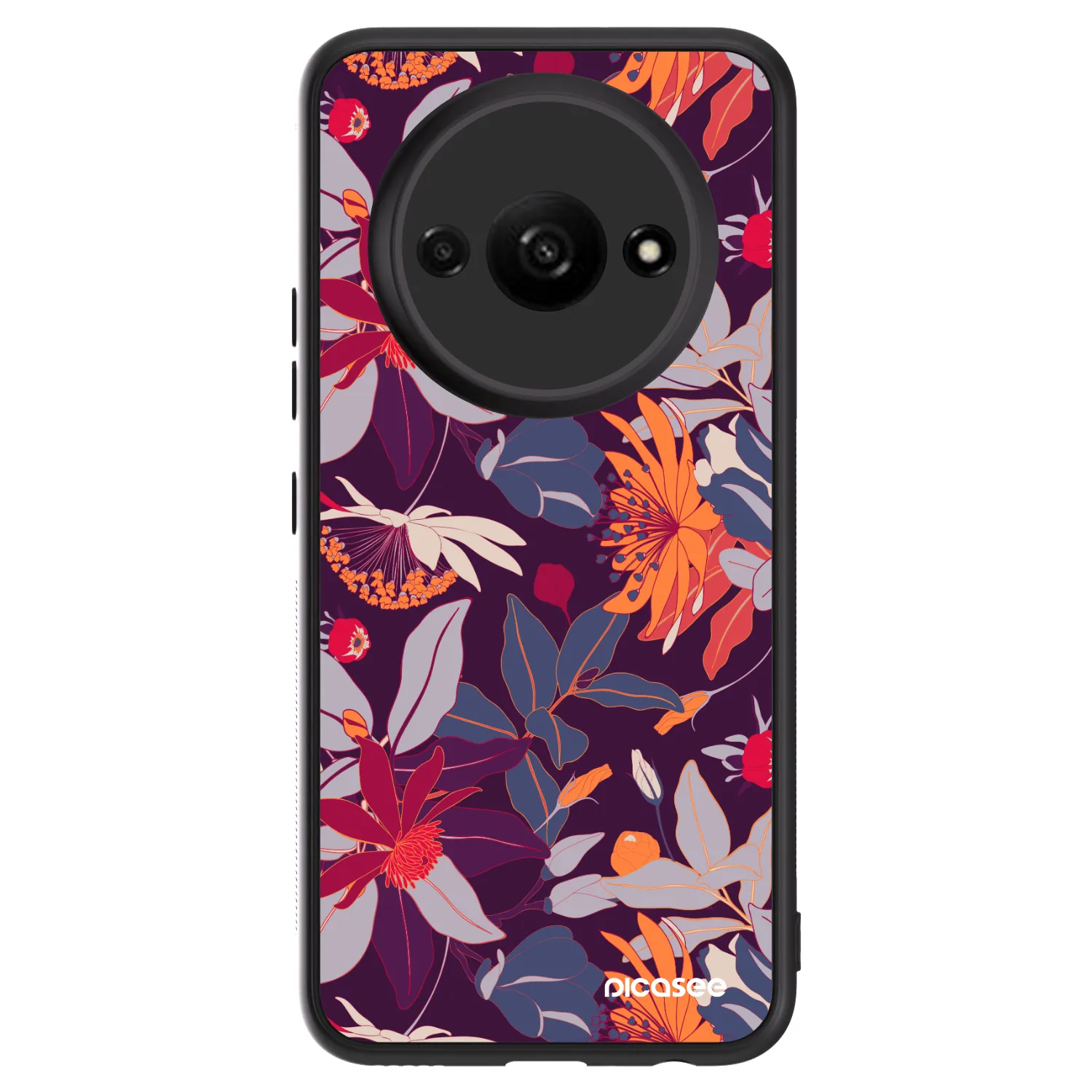 Picasee ULTIMATE CASE Xiaomi Redmi A3 - készülékre - Purple Leaf