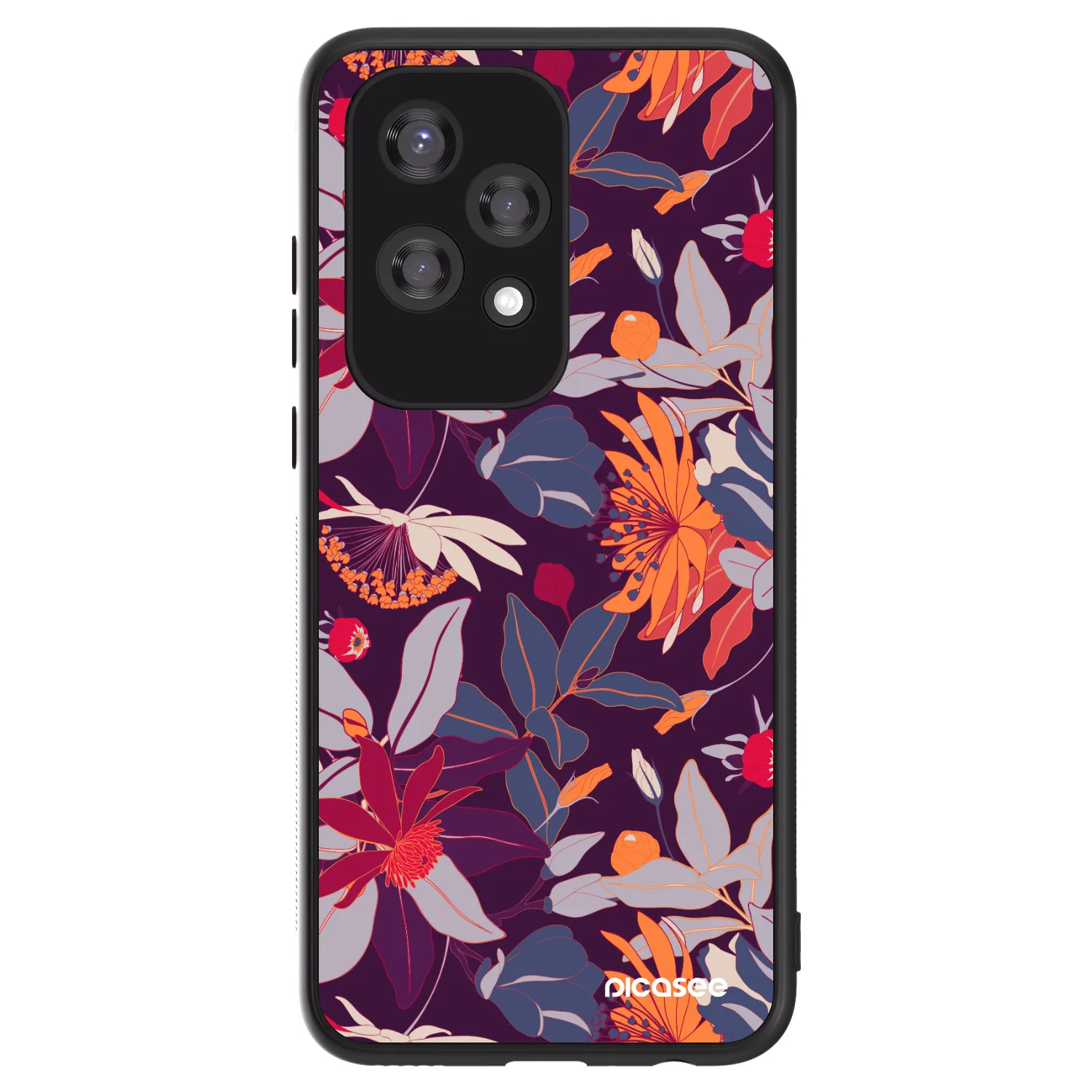 Picasee ULTIMATE CASE Honor 200 Lite - készülékre - Purple Leaf