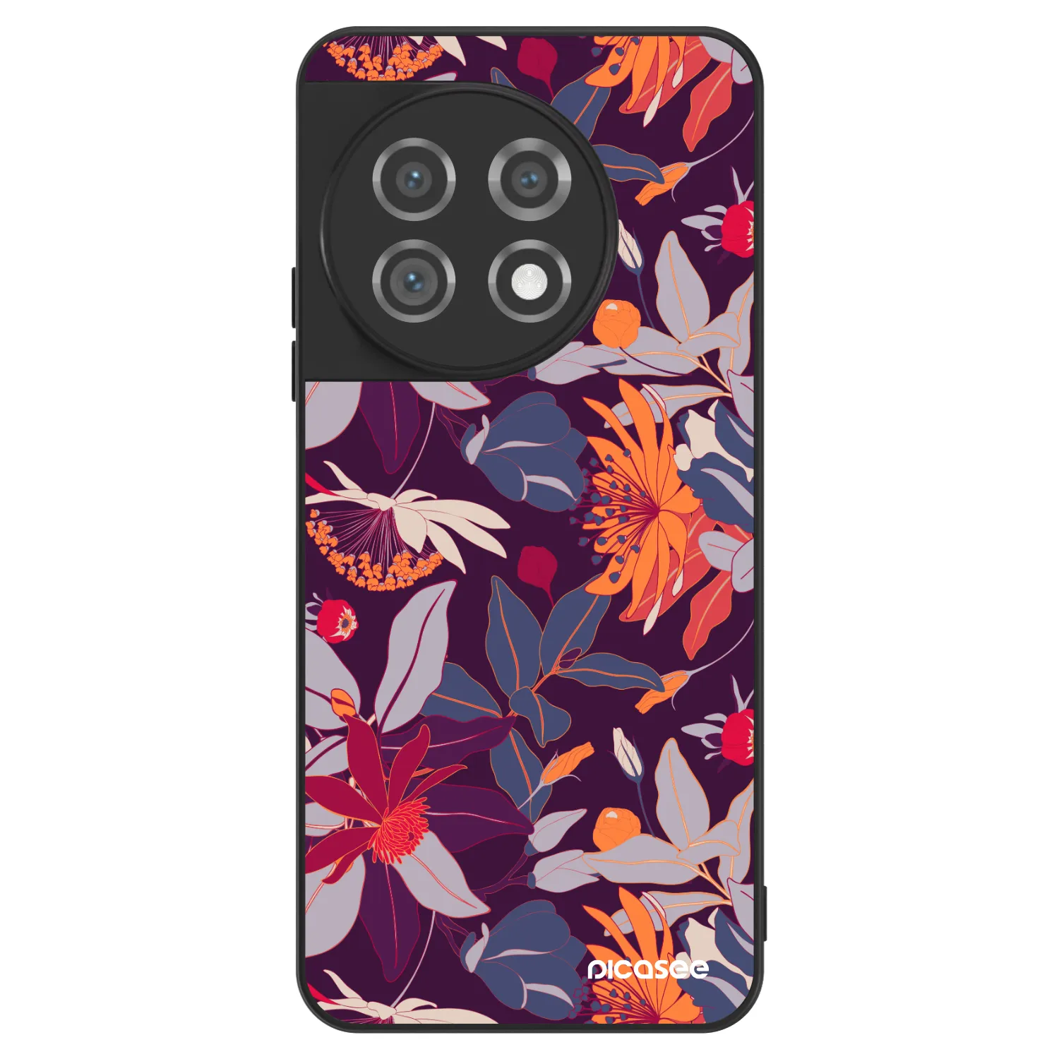 Picasee ULTIMATE CASE OnePlus 11 5G - készülékre - Purple Leaf