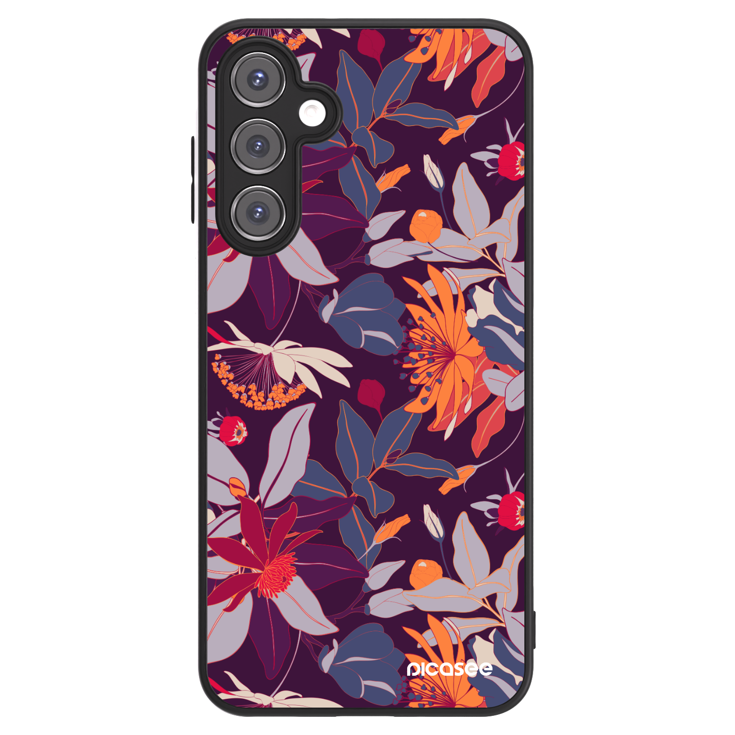 Picasee ULTIMATE CASE Samsung Galaxy A16 5G - készülékre - Purple Leaf