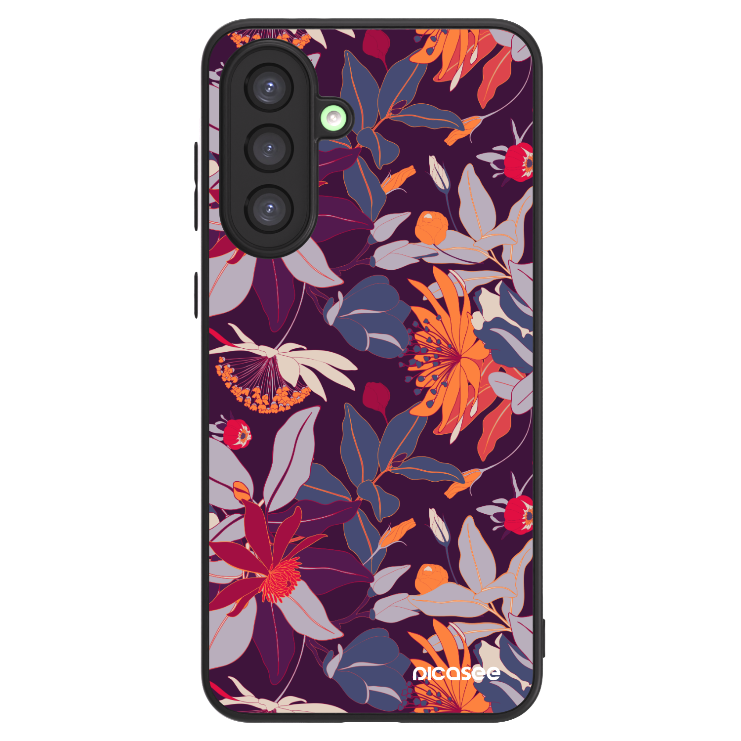 Picasee ULTIMATE CASE Samsung Galaxy A26 5G A266B - készülékre - Purple Leaf