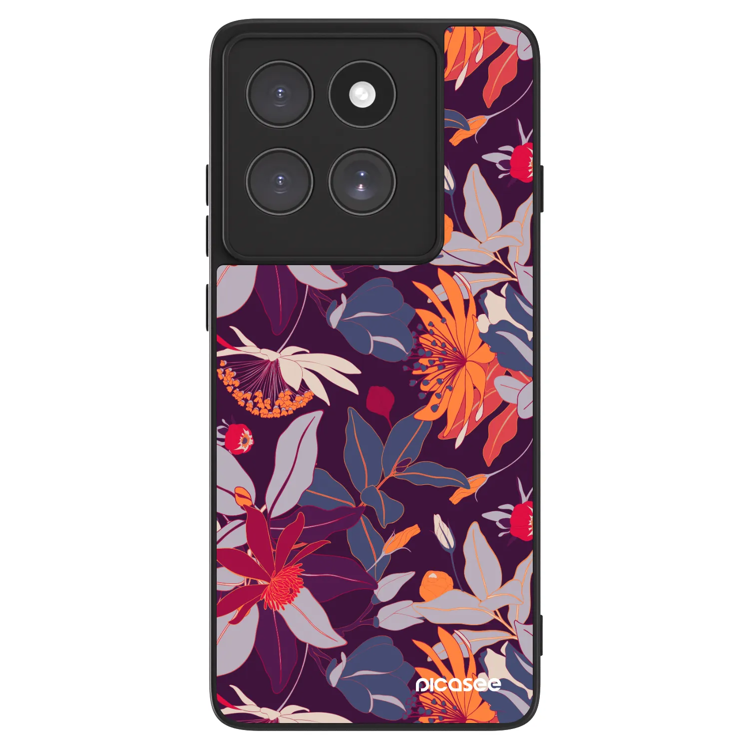 Picasee ULTIMATE CASE Motorola Edge 60 Fusion - készülékre - Purple Leaf