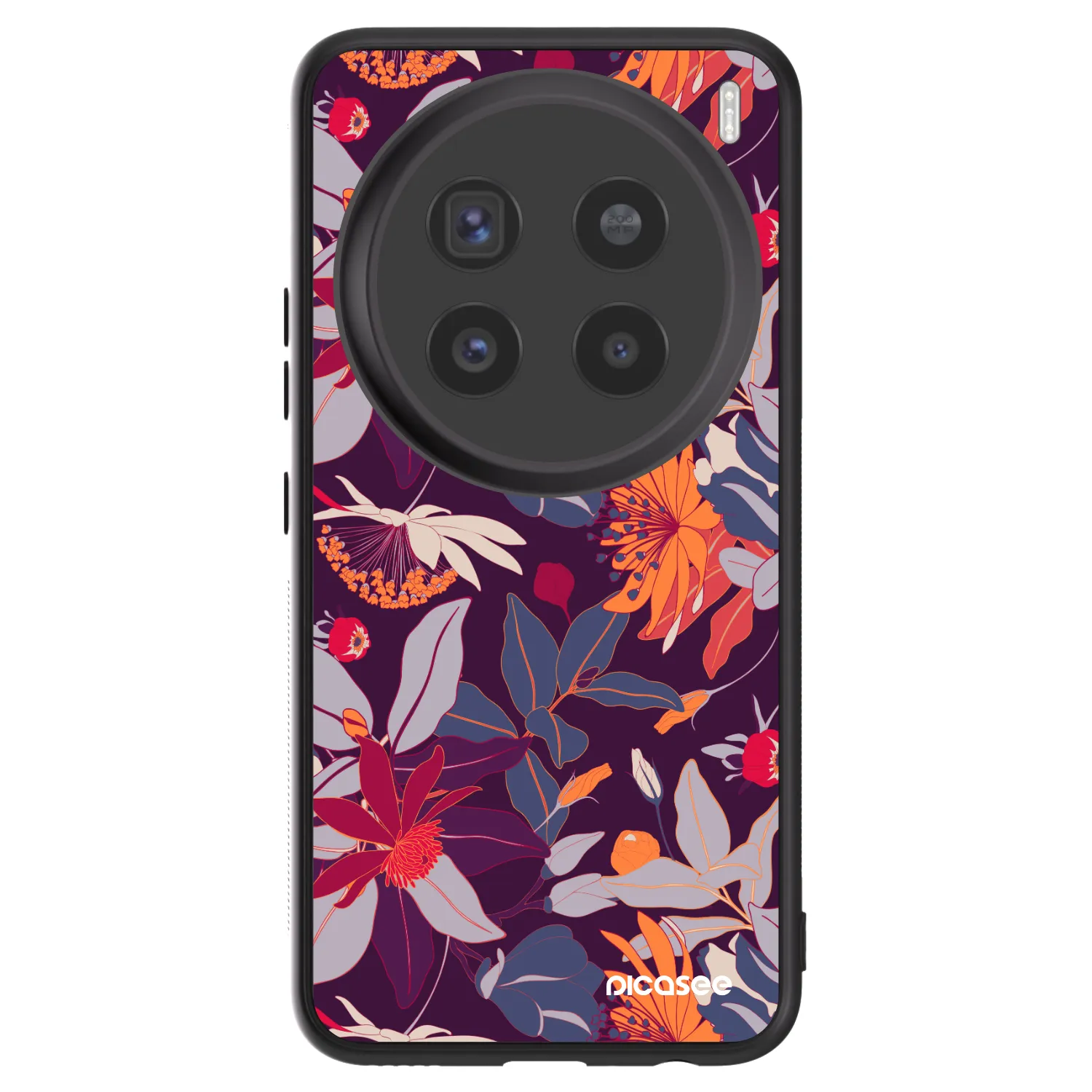 Picasee ULTIMATE CASE Vivo X200 Pro - készülékre - Purple Leaf