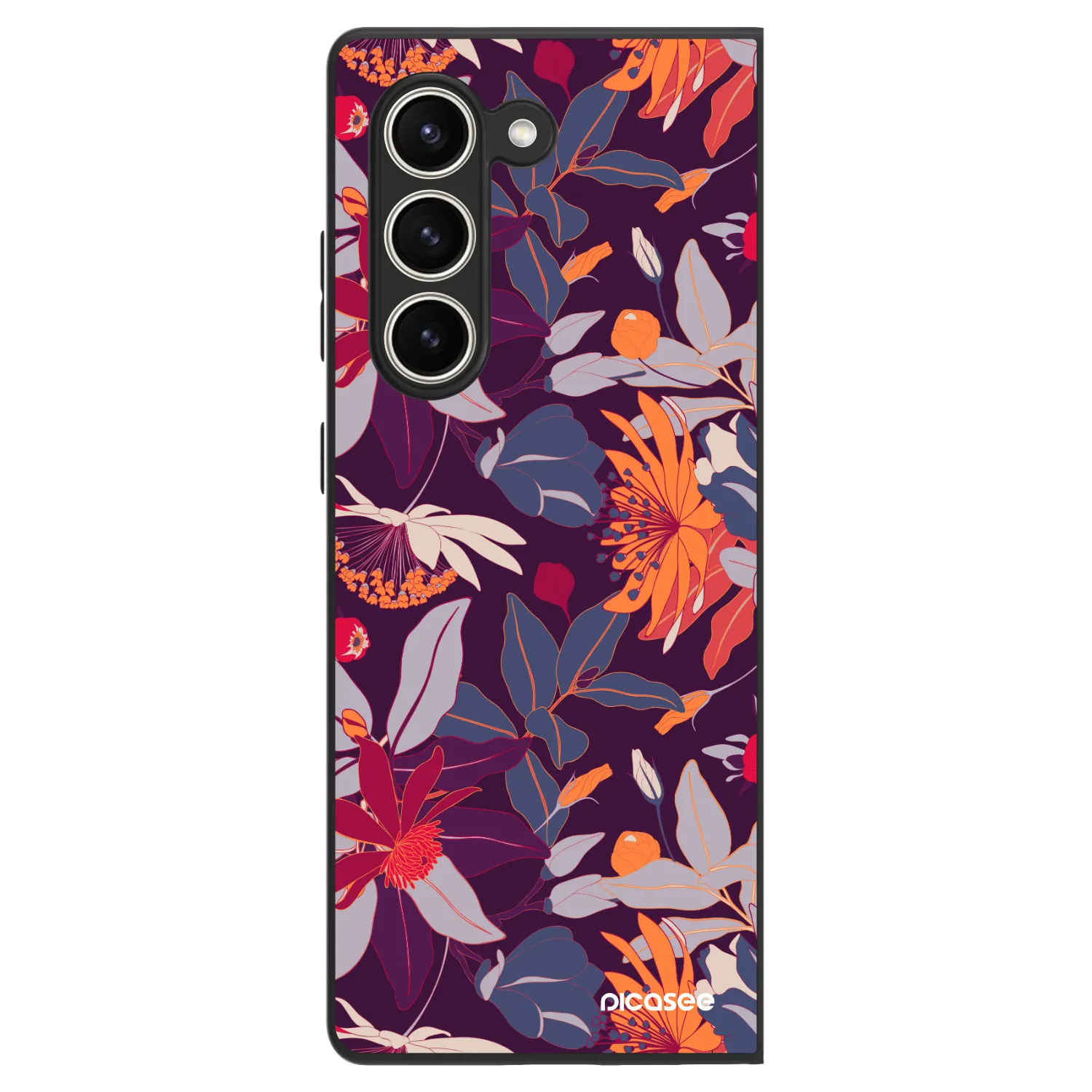 Picasee ULTIMATE CASE Samsung Galaxy Z Fold5 5G - készülékre - Purple Leaf