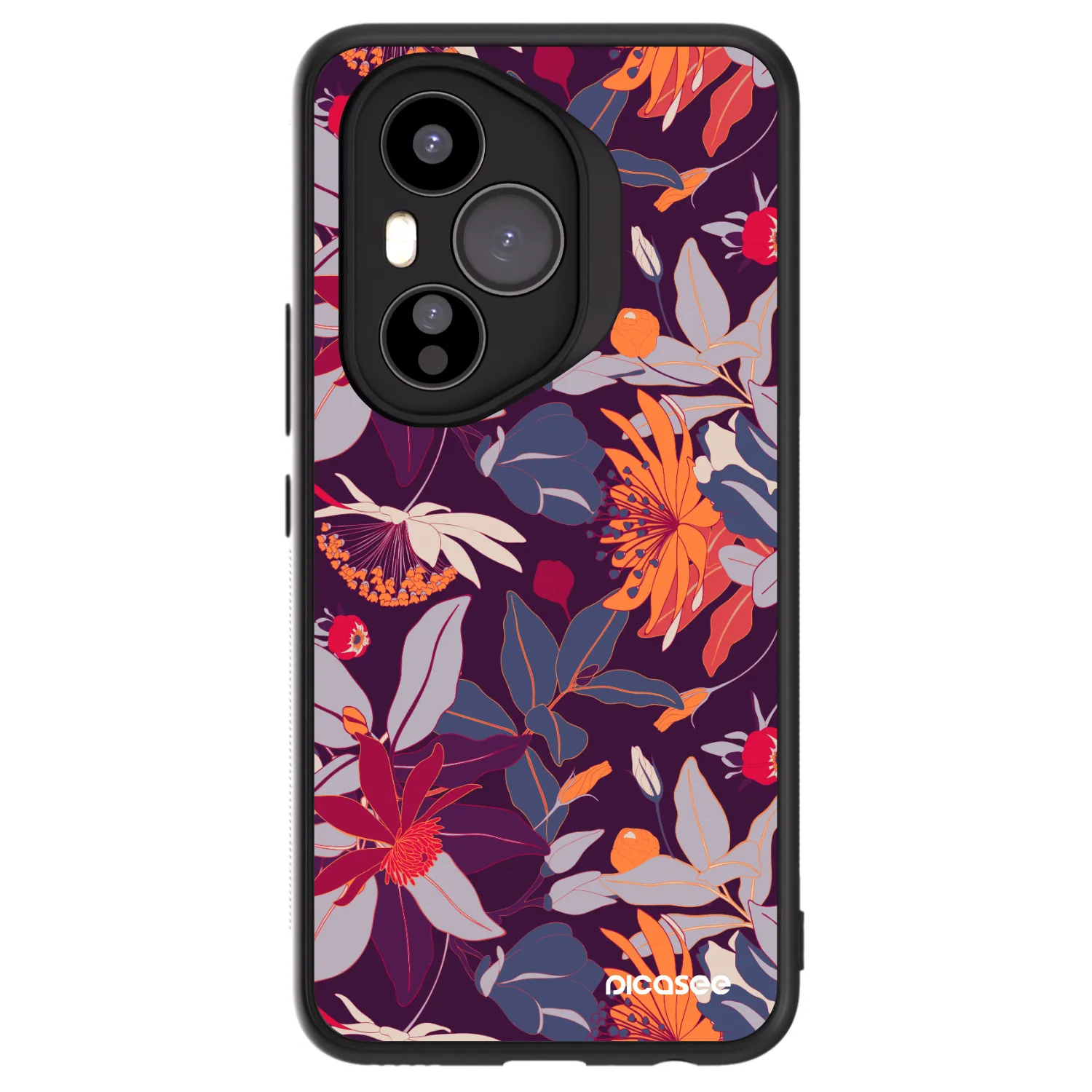 Picasee ULTIMATE CASE Honor 400 Pro 5G - készülékre - Purple Leaf
