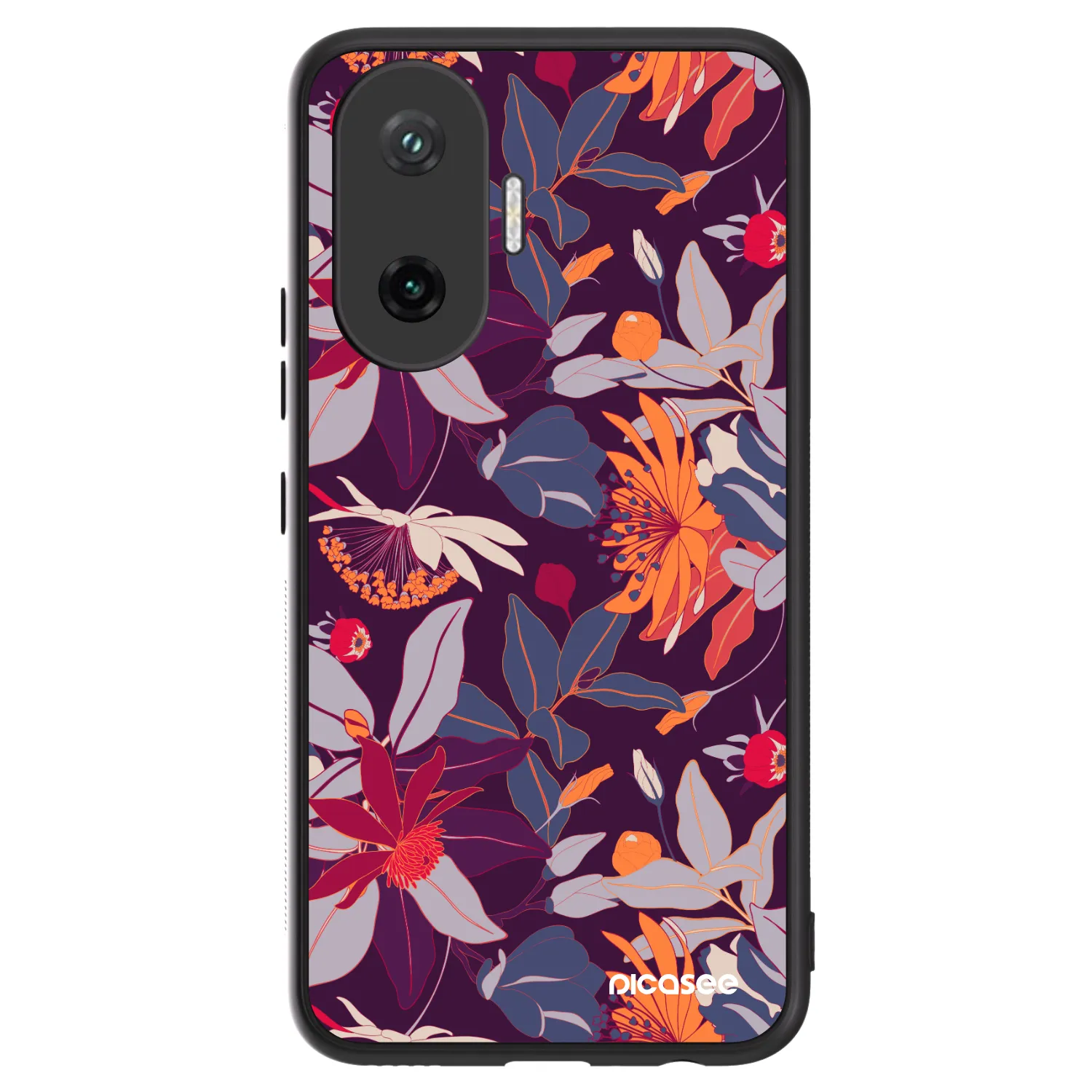 Picasee ULTIMATE CASE Xiaomi Poco F7 Pro 5G - készülékre - Purple Leaf
