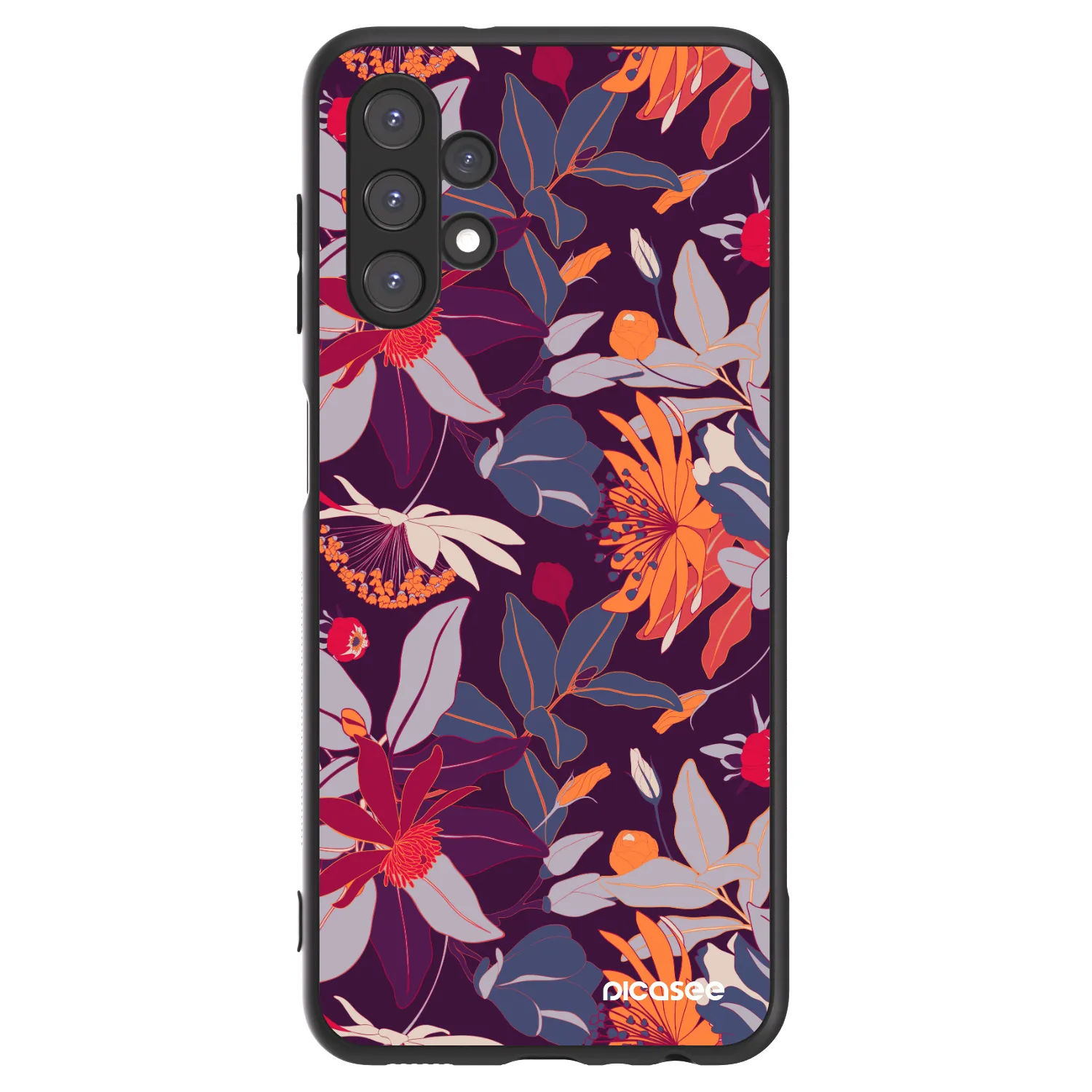 Picasee ULTIMATE CASE Samsung Galaxy A13 5G - készülékre - Purple Leaf