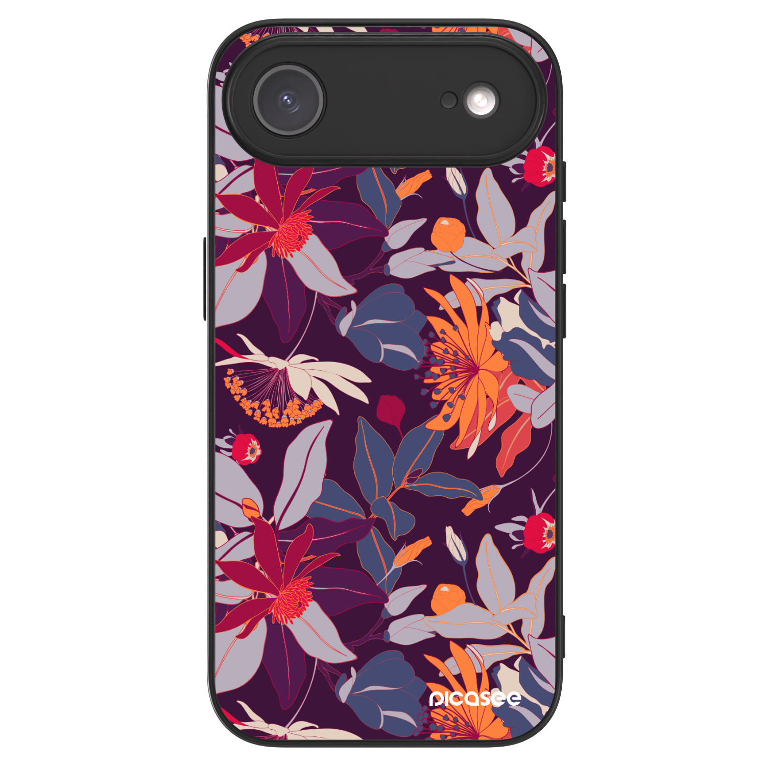 Picasee ULTIMATE CASE MagSafe Apple iPhone Air - készülékre - Purple Leaf