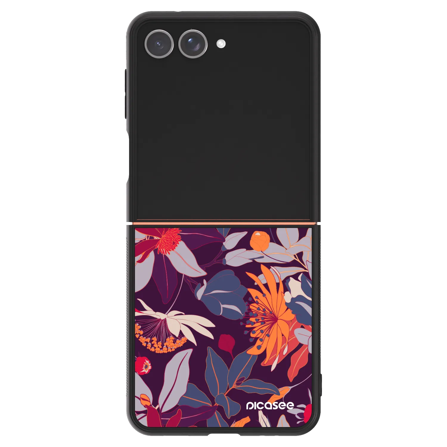 Picasee ULTIMATE CASE Samsung Galaxy Z Flip7 5G - készülékre - Purple Leaf