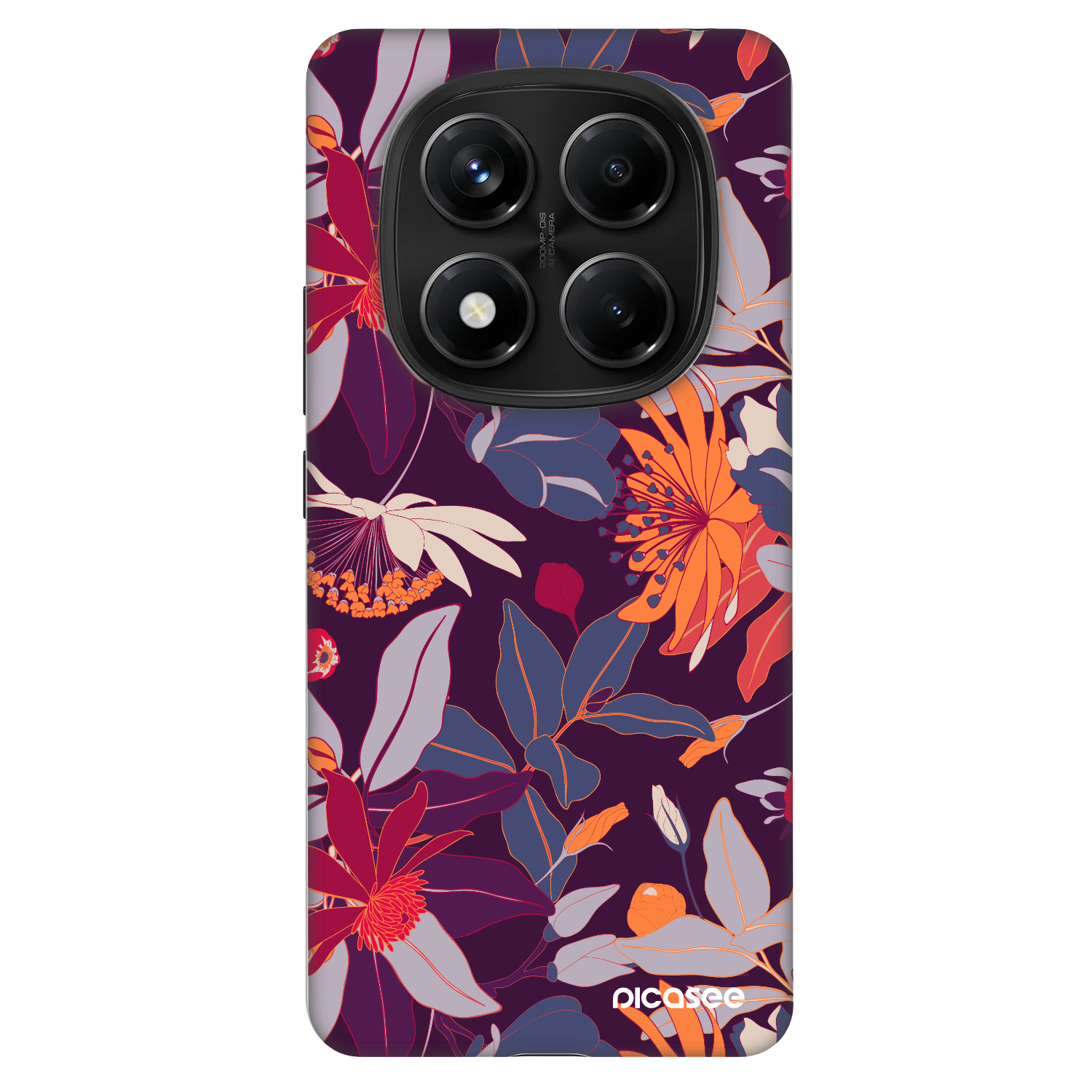 Picasee Fashion Case Xiaomi Redmi Note 14 Pro 4G - Purple Leaf