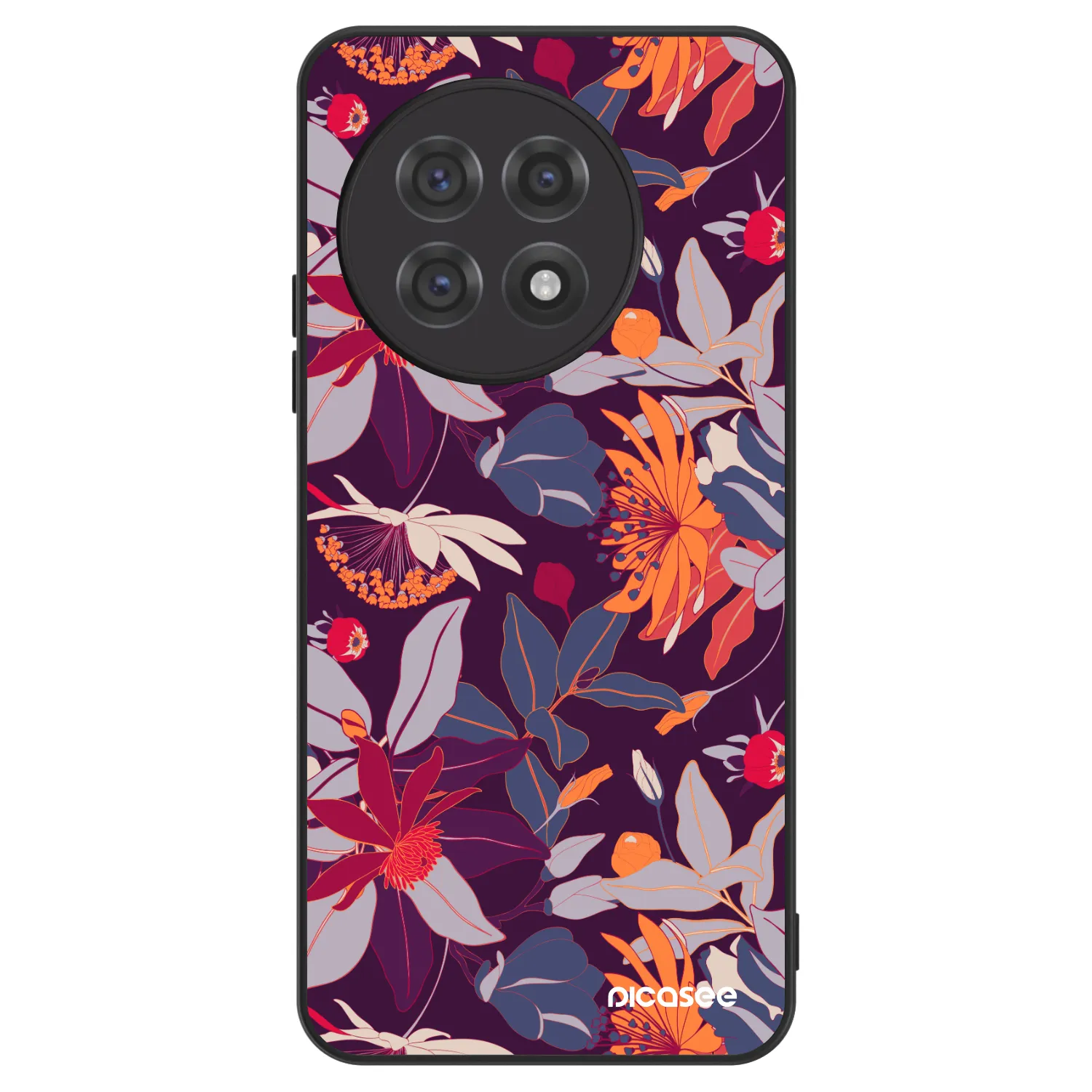 Picasee ULTIMATE CASE OnePlus 13R 5G - készülékre - Purple Leaf