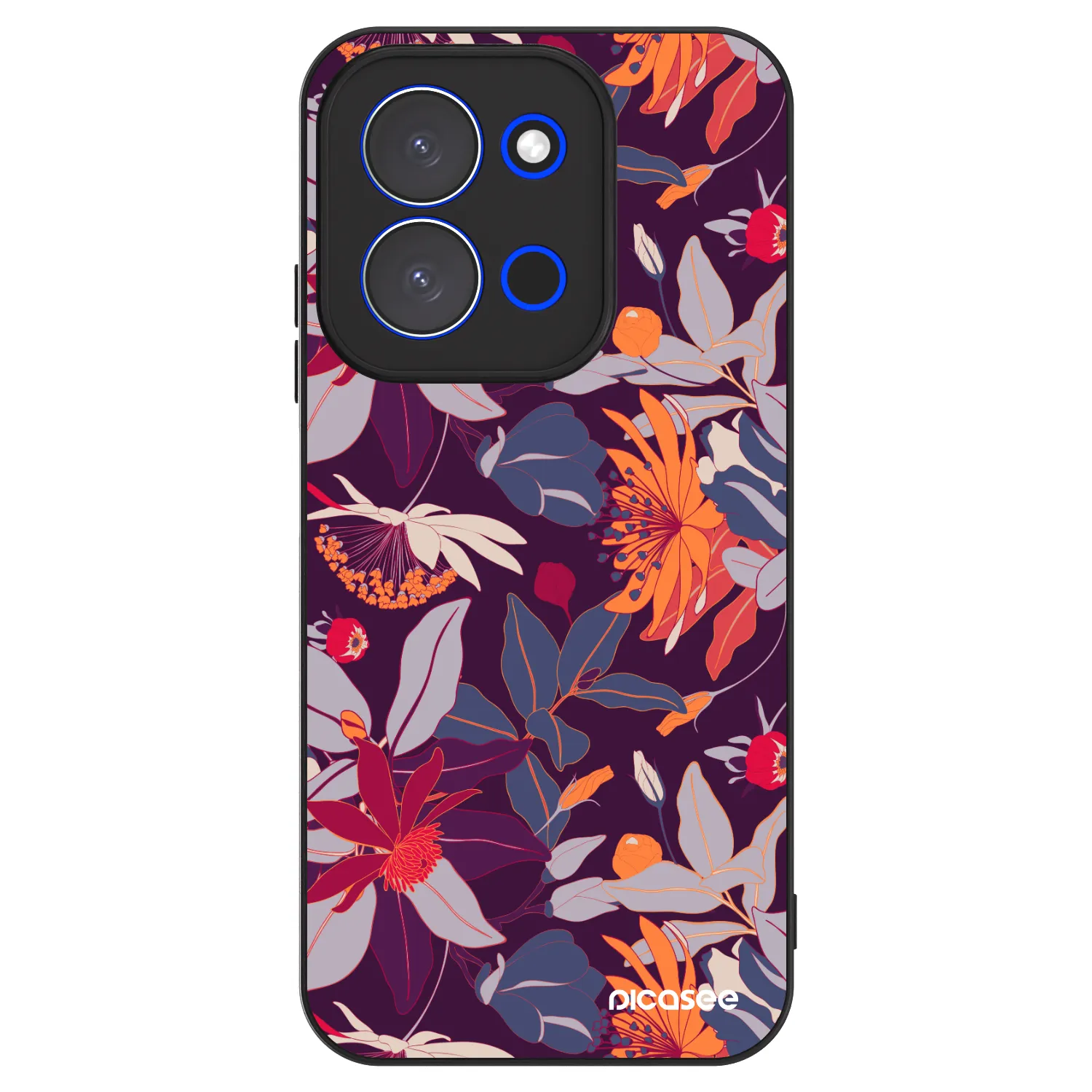 Picasee ULTIMATE CASE Xiaomi Redmi 15C 4G - készülékre - Purple Leaf