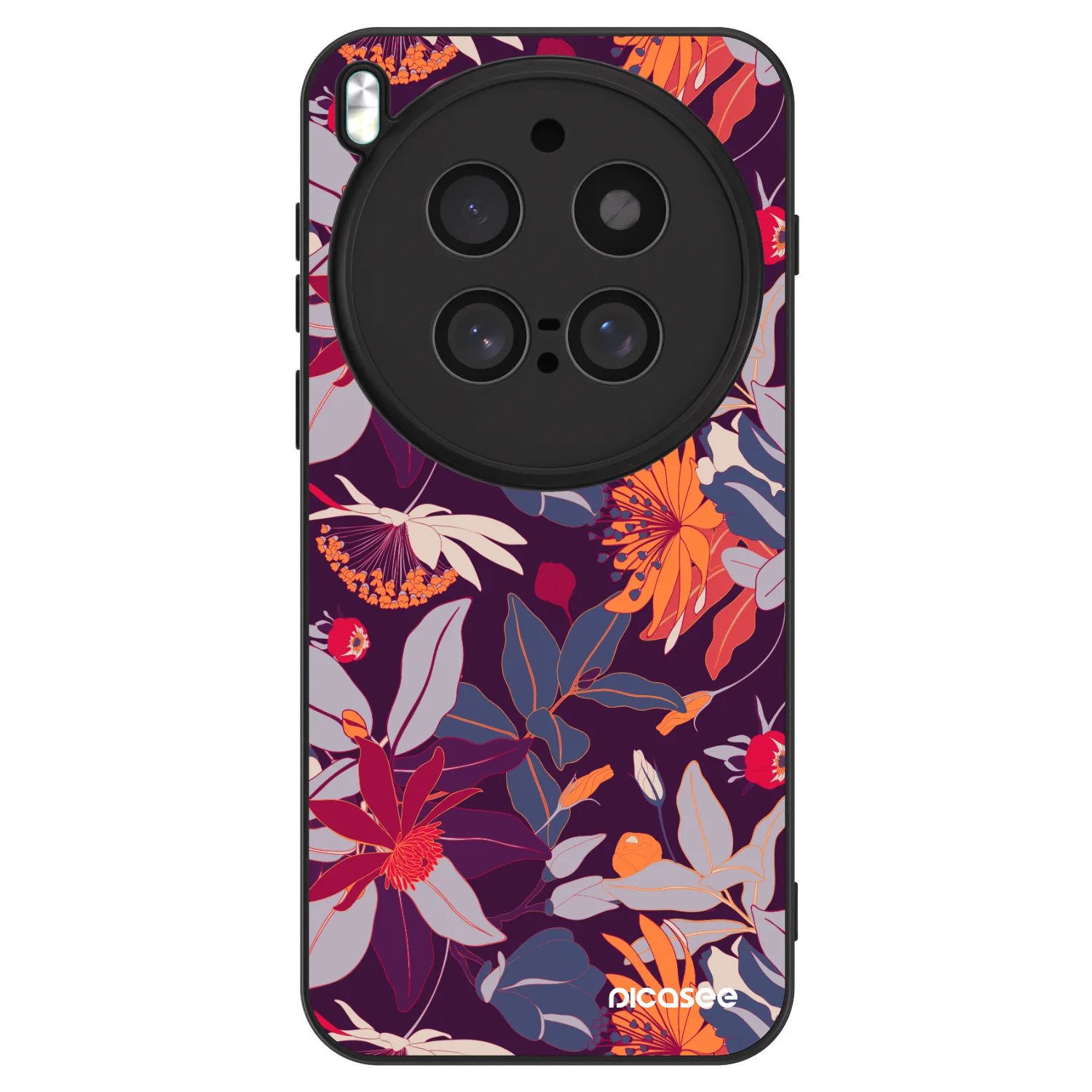Picasee ULTIMATE CASE Vivo X300 Pro - készülékre - Purple Leaf