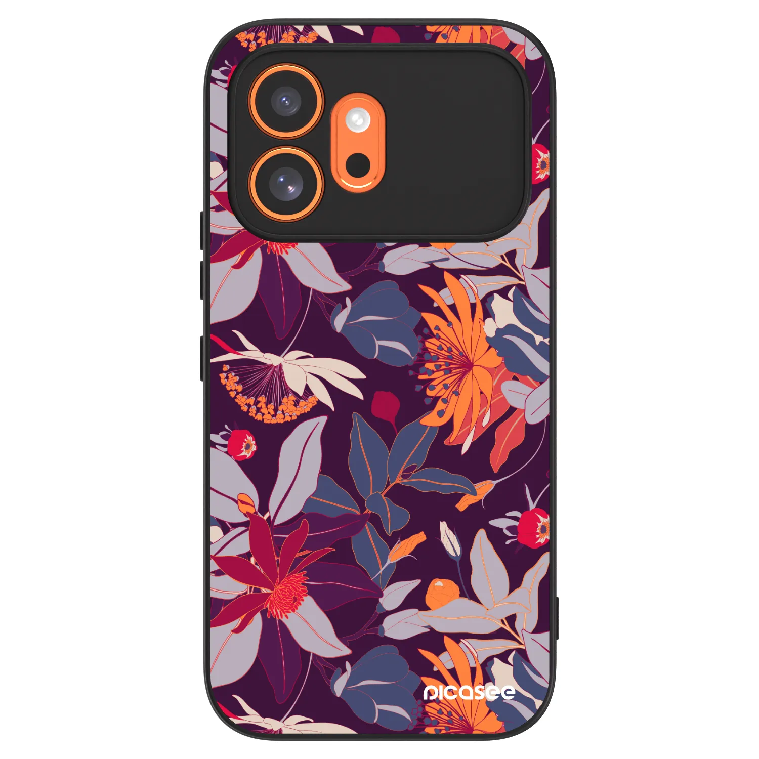 Picasee ULTIMATE CASE Honor 600 - készülékre - Purple Leaf