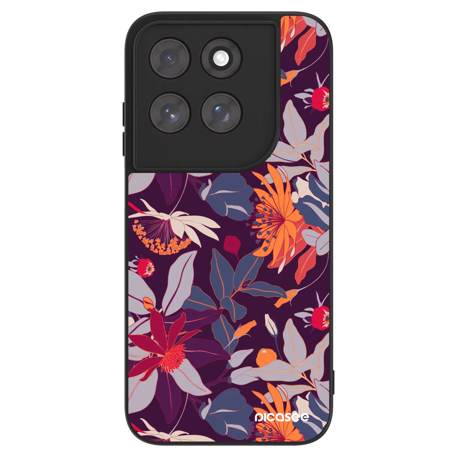 Picasee ULTIMATE CASE Motorola Moto G77 - készülékre - Purple Leaf