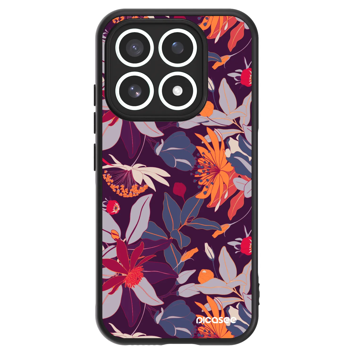 Picasee ULTIMATE CASE PowerShare Xiaomi 17 - készülékre - Purple Leaf