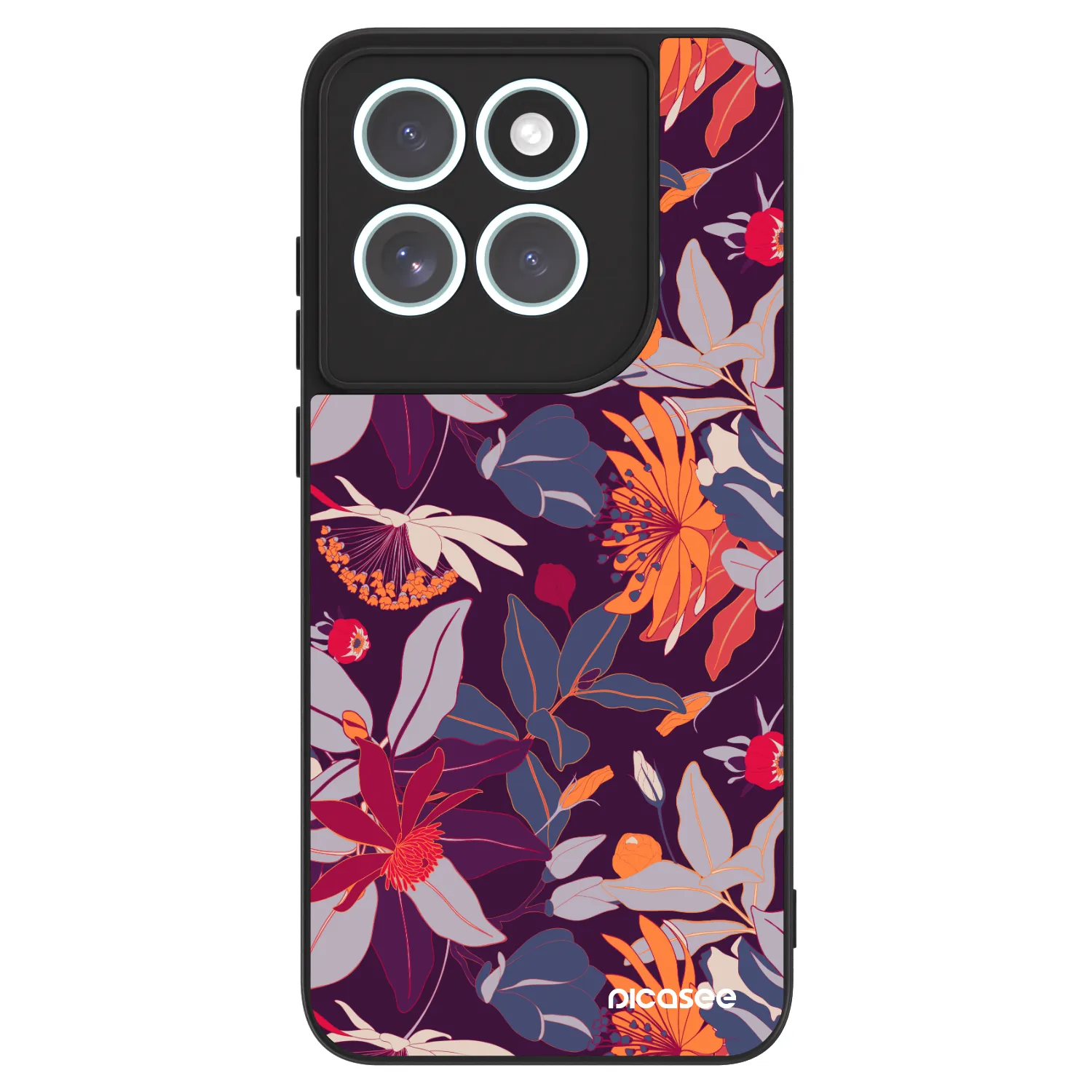 Picasee ULTIMATE CASE Motorola Edge 70 Fusion - készülékre - Purple Leaf