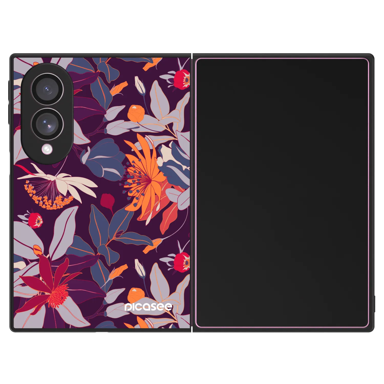 Picasee ULTIMATE CASE Samsung Galaxy Z Fold8 5G - készülékre - Purple Leaf