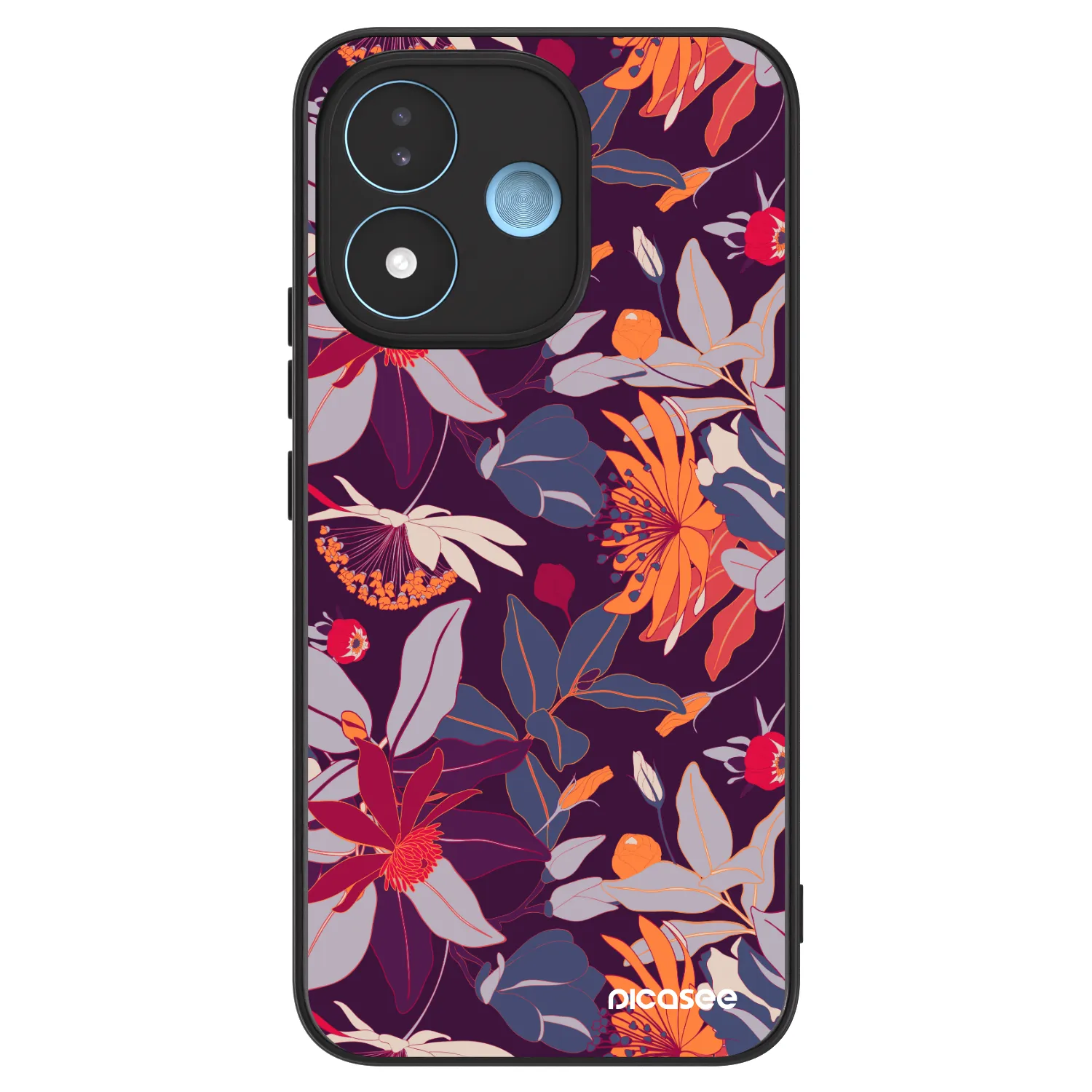Picasee ULTIMATE CASE Xiaomi Redmi Note 17 5G - készülékre - Purple Leaf