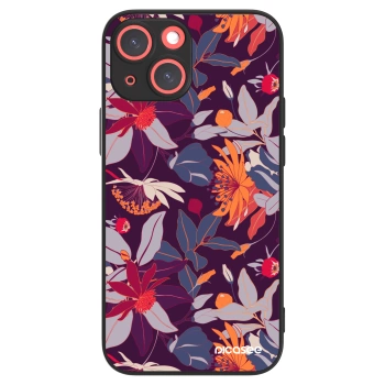 Picasee ULTIMATE CASE Apple iPhone 13 mini - készülékre - Purple Leaf