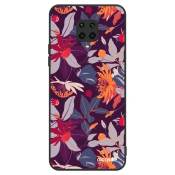 Szilikon tok erre a típusra Xiaomi Redmi Note 9S - Purple Leaf