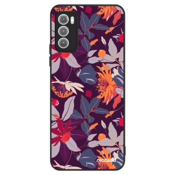 Szilikon tok erre a típusra Motorola Moto G60 - Purple Leaf