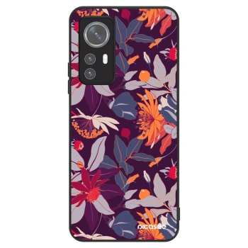 Szilikon tok erre a típusra Xiaomi 12X - Purple Leaf