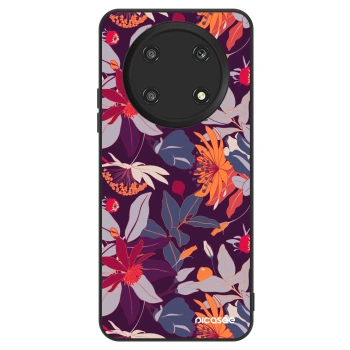 Szilikon tok erre a típusra Honor Magic4 Lite 5G - Purple Leaf