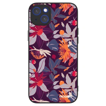 Picasee ULTIMATE CASE Apple iPhone 14 Plus - készülékre - Purple Leaf