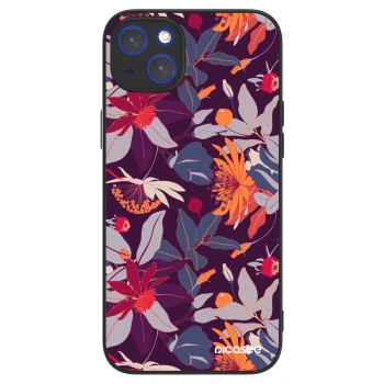 Picasee ULTIMATE CASE MagSafe Apple iPhone 14 Plus - készülékre - Purple Leaf