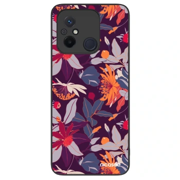 Szilikon tok erre a típusra Xiaomi Redmi 12C - Purple Leaf