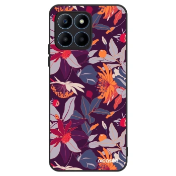 Szilikon tok erre a típusra Honor 70 Lite - Purple Leaf