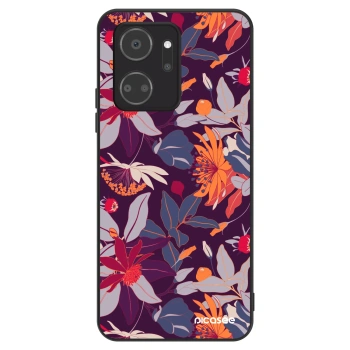 Szilikon tok erre a típusra Honor X7a - Purple Leaf
