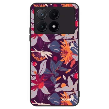 Szilikon tok erre a típusra Xiaomi Poco X6 Pro - Purple Leaf